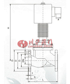 高溫電磁閥結構圖