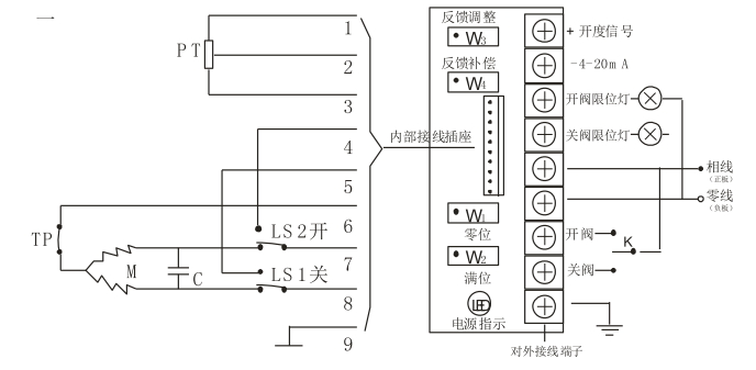 341執行器接線圖