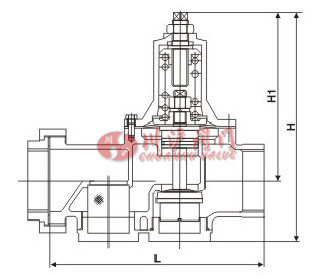 直接作用可調減壓閥結構圖