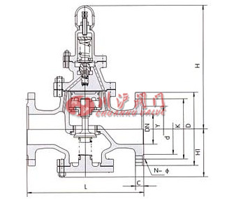 蒸汽減壓閥結構圖
