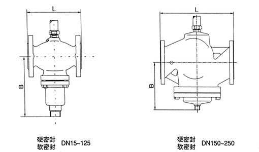 自力式流量調(diào)節(jié)閥結(jié)構(gòu)圖