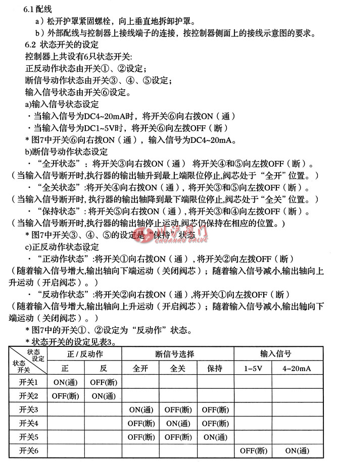 電動雙座調節閥調整方法